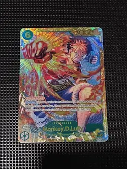 One Piece Monkey D. Luffy Card Game OP13-118, Carrying On His Will - Image 1