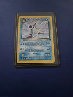 Dark Blastoise 3/82 Holographic Pokemon Card Team Rocket - Image 1