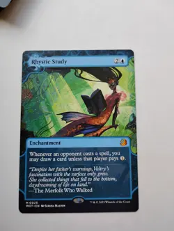 Rhystic Study Wilds of Eldraine: Enchanting Tales Regular - Image 1