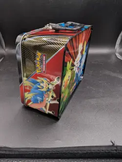 Pokemon Trading Card Game Storage Box filled w/ pokemon stationery and stickers! - Image 3