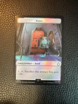 Soldier (010) / Food (014) Double-Sided Token Fallout Tokens G1 Magic MTG NM - Image 3