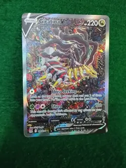 2022 GIRATINA V Alt Art 186/196 LOST ORIGIN POKEMON 🔥 - Image 4