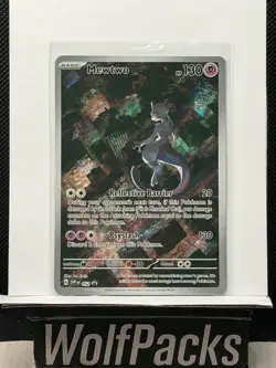 Pokemon TCG Black Star Promo SVP EN - Mewtwo 052 #52 Full Art Holo - Image 1