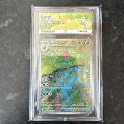 Pokemon TCG - S&V - 151 - Ivysaur - Illustration Rare - 167/165 - Ace 9 - Image 1