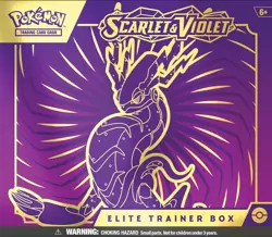 Pokemon TCG Scarlet and Violet Miraidon Elite Trainer Box - NEW SEALED PRESALE - Image 1