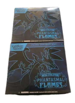 (2) Pokemon TCG Phantasmal Flames ETB - FACTORY SEALED SHIPS NOW NEW - Image 1