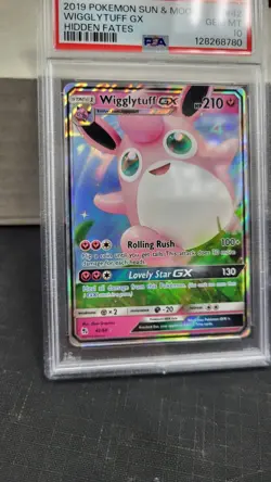 2019 WIGGLYTUFF GX FULL ART HIDDEN FATES POKEMON TCG PSA 10 GEM MINT #42/68 - Image 4