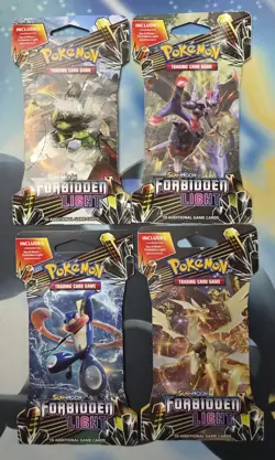 Art Set - Pokemon - Sun & Moon - Forbidden Light Sleeved Booster Packs - Image 1