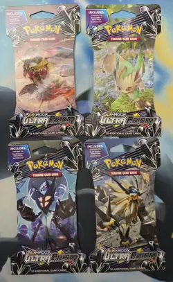 Art Set - Pokemon - Sun & Moon - Ultra Prism Sleeved Booster Packs - Image 1