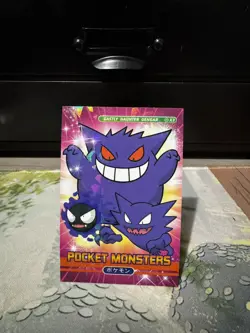 Pokemon Pocket Book Set Gastly Haunter Gengar Cracked Ice Holo Peru US Seller - Image 1