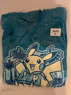 Pokemon Worlds 2025 Anaheim Competitor T-Shirt Youth L - Image 1