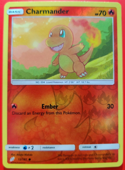 Pokemon - Charmander 12/181 - Reverse Holo - Team UP - NM/M - Image 1