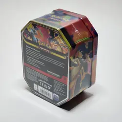 Pokemon TCG Mega Charizard Both X And Y Factory Sealed Tins - Image 5