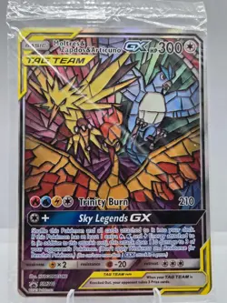 Moltres & Zapdos & Articuno GX SM210 Holofoil Promo Pokemon NM Sealed - Image 1