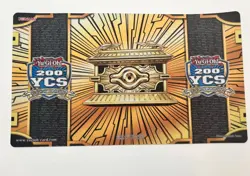 Yugioh Official Konami 200th Ycs Gold Sarcophagus Playmat - Image 1
