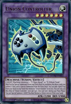 Union Controller - Ultra Rare 1st Edition MZTM-EN022 - NM - YuGiOh - Image 1