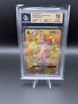 One Piece Nami SP Rare OP08-106 BGS 10 Pristine Beckett 10 - Image 1
