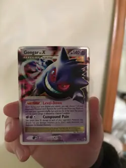 Pokemon Gengar TCG LV.X Platinum Arceus Holo Ultra Rare Card 97/99 - Image 3