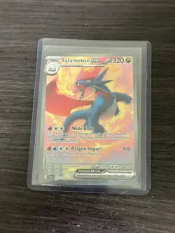 Salamence ex - 187/159 - SIR - Journey Together - Pokemon Card - NM/M - Image 1