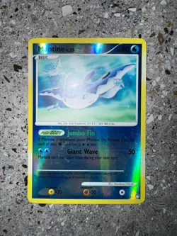 Pokemon TCG Cards Mantine 29/123 Mysterious Treasures Reverse Holo Rare - Image 3