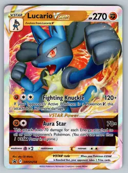 Lucario VSTAR Promo SWSH: Sword & Shield Promo Cards SWSH214 NM - Image 1