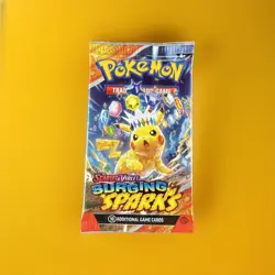 Pokemon Scarlet & Violet Surging Sparks Sealed 10 Card Booster Pack Unopened - Image 1