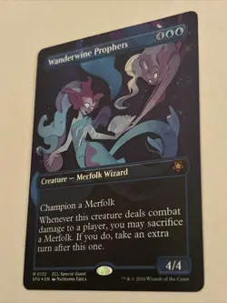 1x Wanderwine Prophets (Borderless) Special Guests Foil 132 NM x1 - Image 2