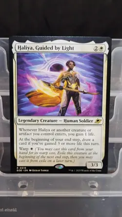 Magic: The Gathering Haliya, Guided by Light Rare White Edge of Eternities - Image 1