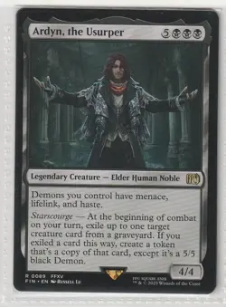 MTG Ardyn, the Usurper #89 Final Fantasy Normal Rare NM - Image 1