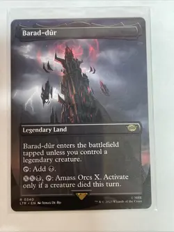 Barad-dur (0340) (Borderless) Universes Beyond: the Lord of the Rings: Rare - Image 1