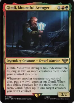 Gimli, Mournful Avenger R Universes Beyond: The Lord of the Rings: Tales of Midd - Image 1