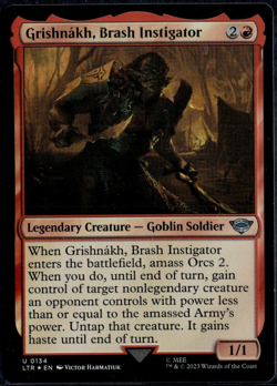 MTG Grishnakh, Brash Instigator FOIL Magic the Gathering! - Image 1