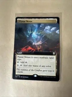MTG Planar Nexus M3C 0080 R NM Regular Extended Art - Image 2