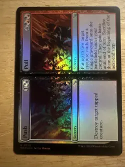 Push Pull Foil #250 Murders at Karlov Manor MKM MTG Magic Pack Fresh - Image 1