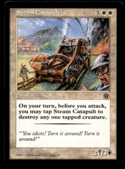 MTG Steam Catapult LP Light Play Portal Second 2nd [3931] - Image 1