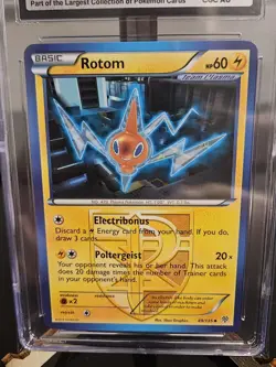 Rotom Plasma Storm CGC WORLD RECORD Pokemon Card 49/135 1 Of 1!! - Image 2