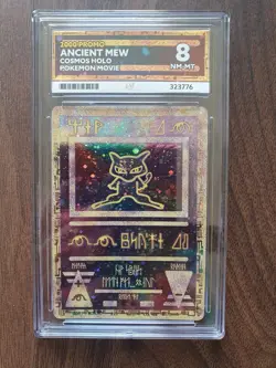 Ancient Mew - Pokemon Movie Promo 2000 WOTC - ACE 8 Swirl - Image 1