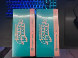 Lot Of 2 Ascended Heroes - Pokemon Center ETB | FACTORY SEALED In Hand - Image 5