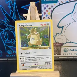 Kangaskhan Holo 5/64 Jungle LP Pokemon WOTC - Image 2