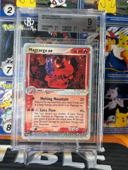 2003 Pokemon EX Dragon Macargo ex 95/97 Holo BGS 9 E-Reader - Image 1