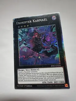 BPRO-EN044 Exosister Karmael Starlight Rare 1st Edition YuGiOh - Image 1