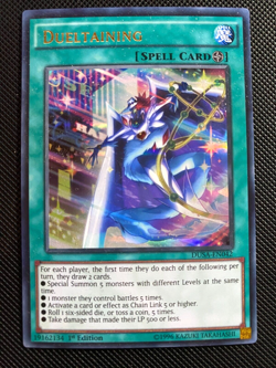 Yugioh Dueltaining DUSA-EN042 Ultra Rare 1st Edition VLP/LP - Image 1