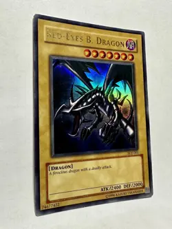 YuGiOh! Red-Eyes Black Dragon - SDJ-001 - Ultra Rare - Unlimited - Image 2