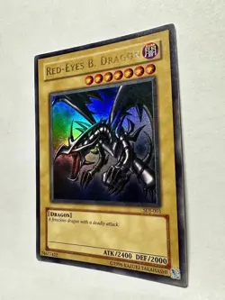 YuGiOh! Red-Eyes Black Dragon - SDJ-001 - Ultra Rare - Unlimited - Image 3