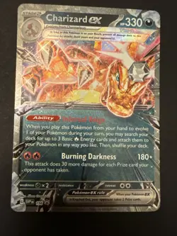 Charizard ex 196 Sv: Scarlet & Violet Promo Cards Holo - Image 1