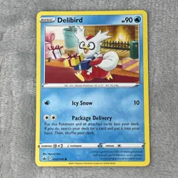 Delibird 032/198 - Chilling Reign - Common - Pokemon Card - LP - Image 1