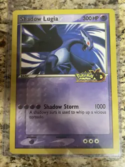 Pokemon TCG 2005 Jumbo Card Shadow Lugia Gale Of Darkness Promo - Image 1