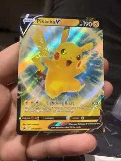 Pikachu V SWSH: Sword & Shield Promo Cards SWSH198 - Image 1