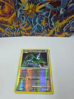 Rayquaza 14/146 | Reverse Holo Rare Pokemon Card | D&P Legends Awakened 2008 LP - Image 1
