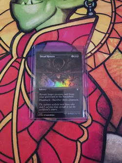Dread Return (Borderless) Commander Masters Foil MTG LP - Image 3